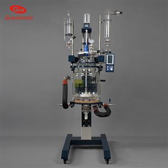 升降型夹套玻璃反应釜