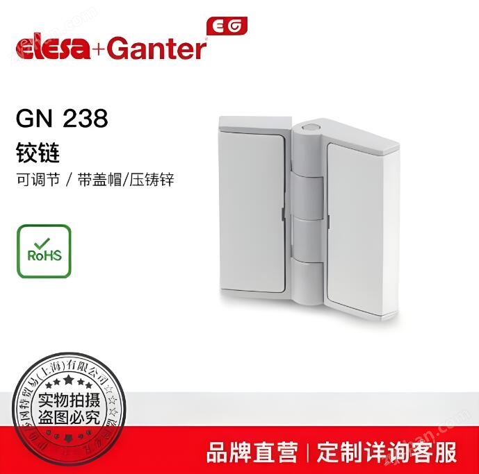 Elesa+Genter adjustable hinge page