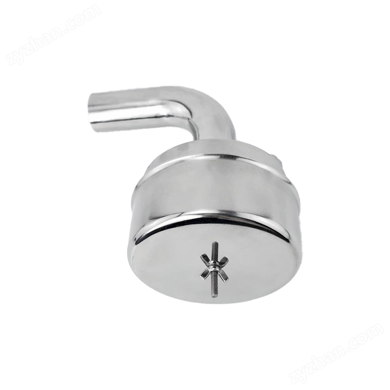 Stainless steel elbow type water seal breathing valve