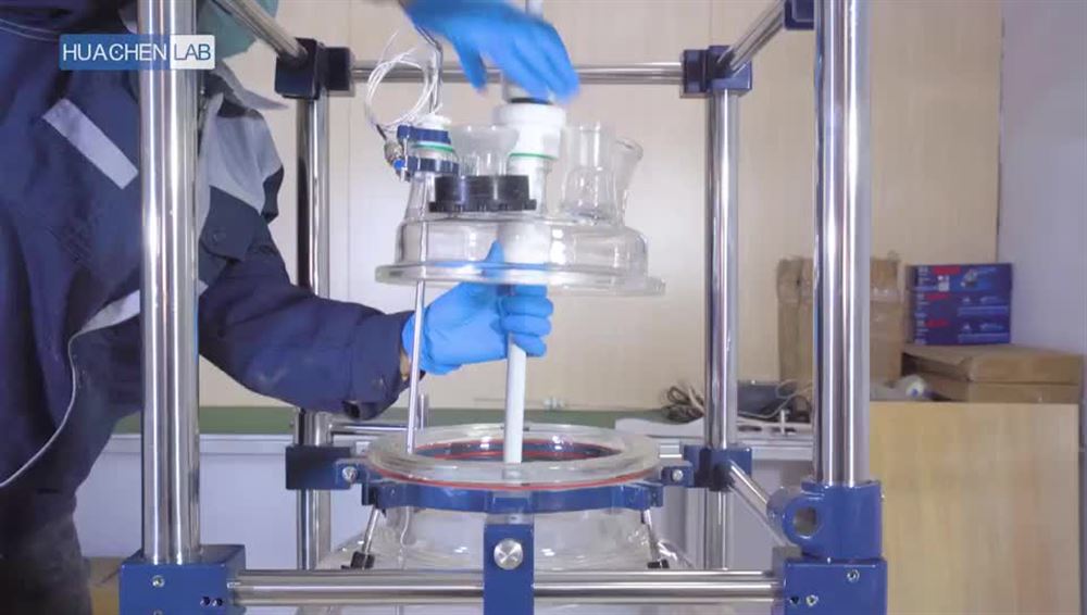 雙層玻璃反應釜安裝視頻