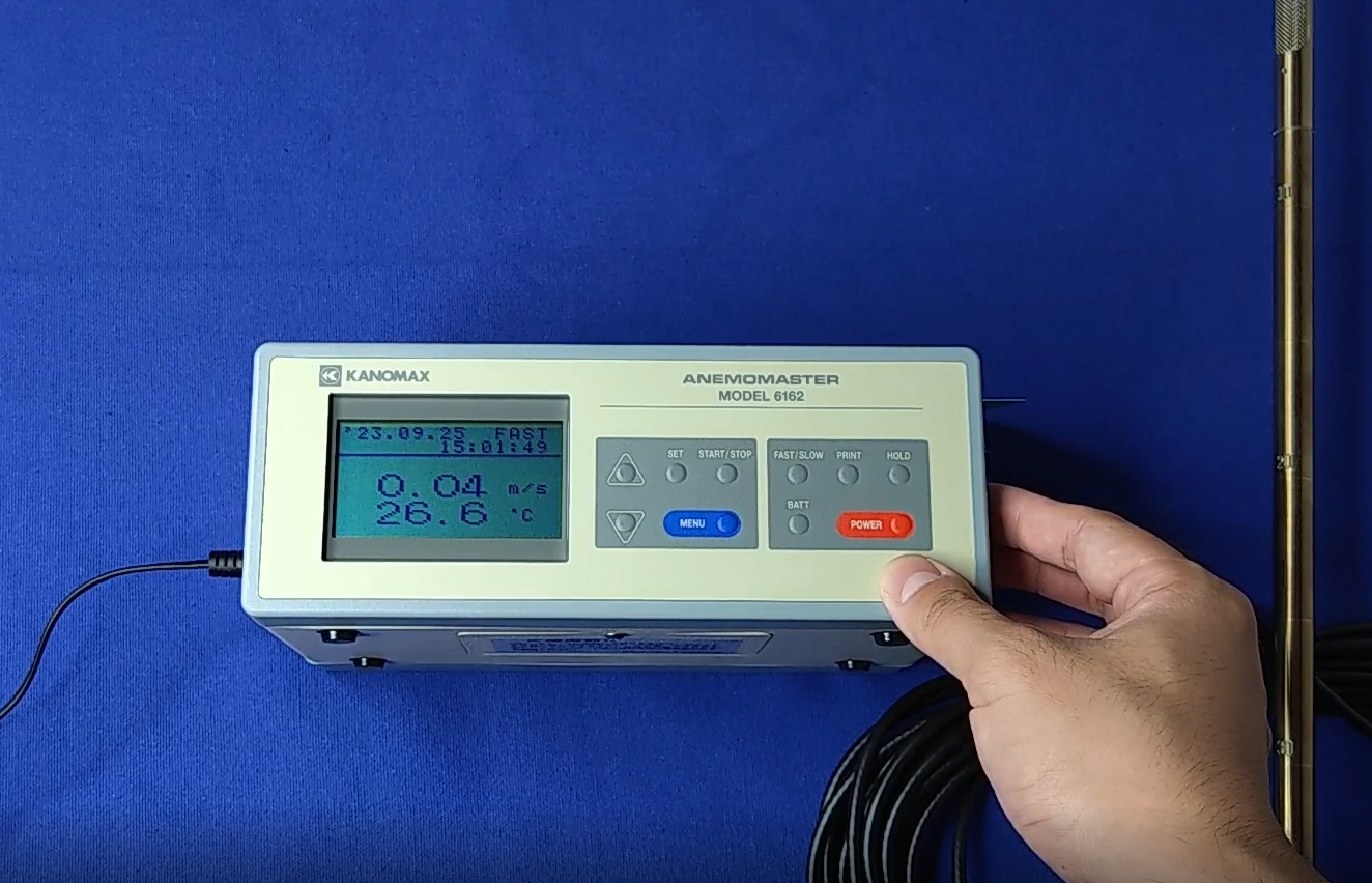 KANOMAX中高溫風速儀6162產品介紹及使用方法