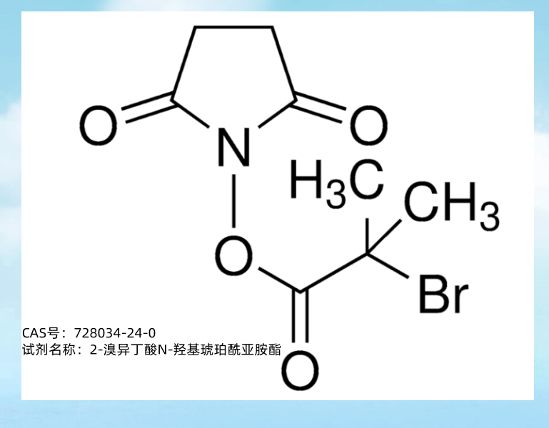 CAS號：728034-24-0，2-Bromoisobutyryl（N-hydroxysuccinimide）